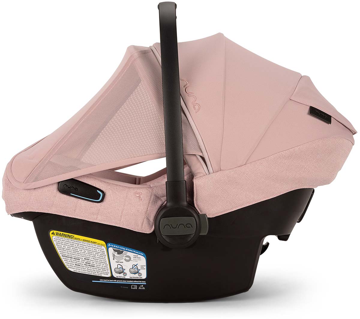 Nuna PIPA Aire RX Infant Car Seat + PIPA RELX Base with Load Leg - Thistle