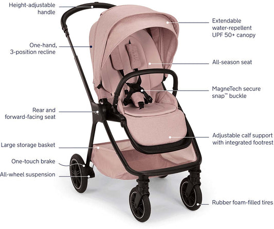 Nuna TRIV Next Compact Stroller - Thistle