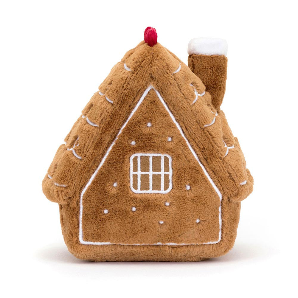 Jellycat Amuseables Gingerbread House, 7"