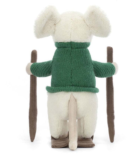 Jellycat Merry Mouse Skiing, 7"