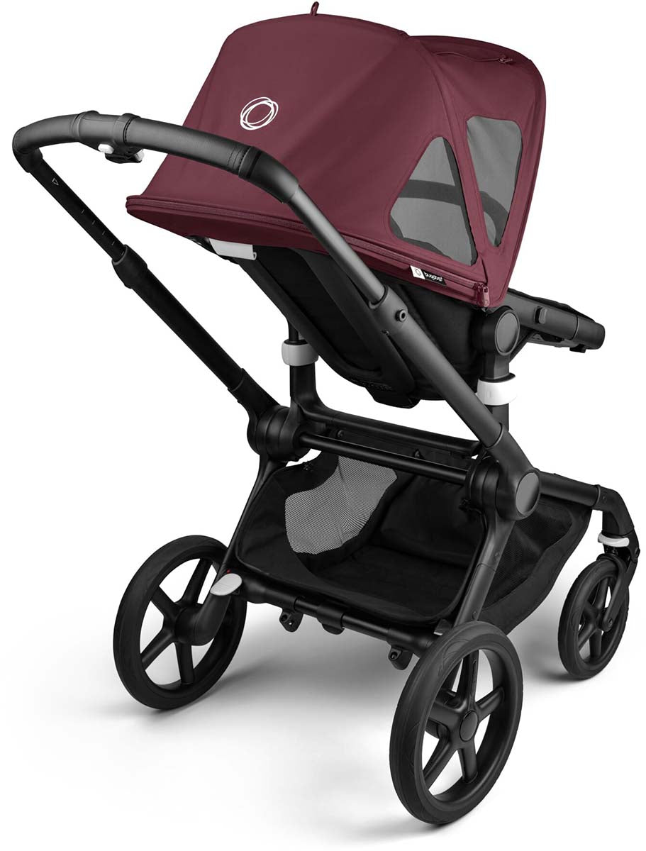 Bugaboo Kangaroo/Fox 5/Cameleon 3/Lynx Breezy Sun Canopy - Dark Cherry