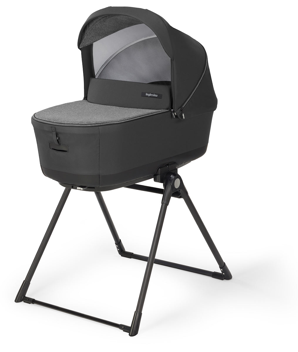 Inglesina Electa Bassinet + Stand - Upper Black