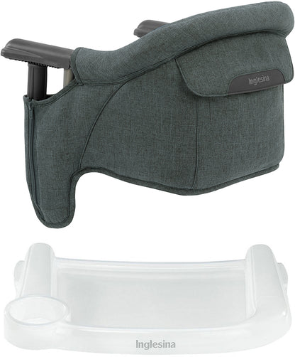 Inglesina Fast Table Chair & Tray - Charcoal Gray Melange