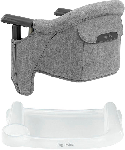 Inglesina Fast Table Chair & Tray - Stone Gray Melange