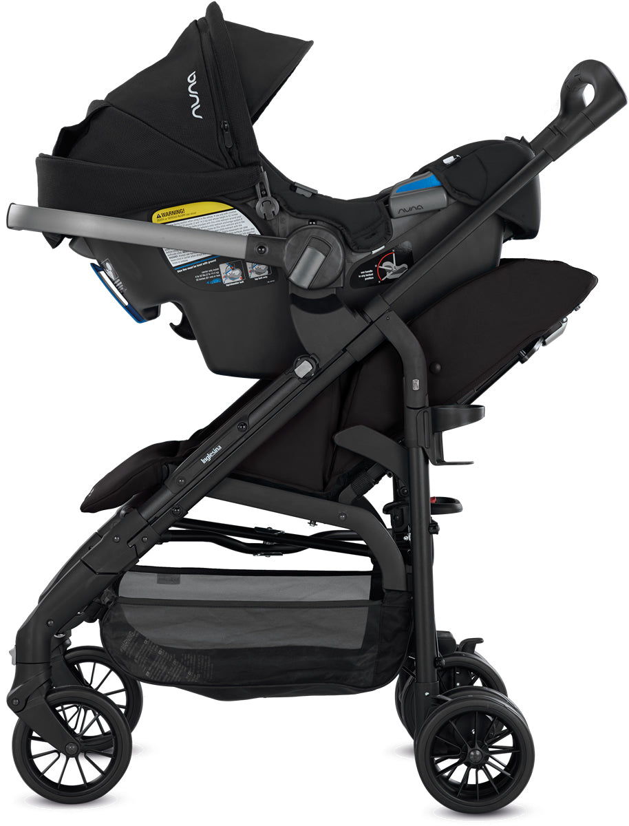 Inglesina Zippy Light Umbrella Stroller - Total Black