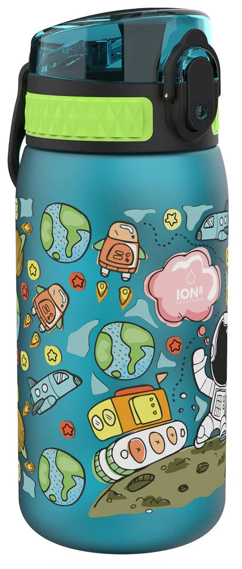 Ion8 Leak Proof Kids Water Bottle, 13oz - Space