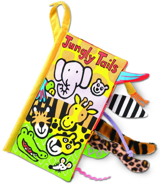 Jellycat 8" Jungly Tails Plush Book