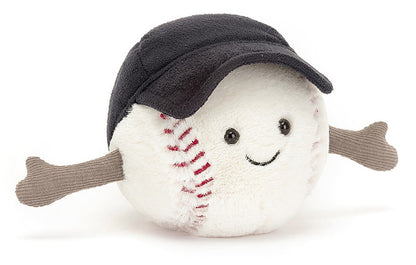 Jellycat Amuseable Sports Baseball, 4"