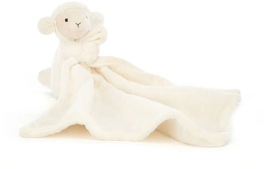 Jellycat Bashful Lamb Soother, 13"