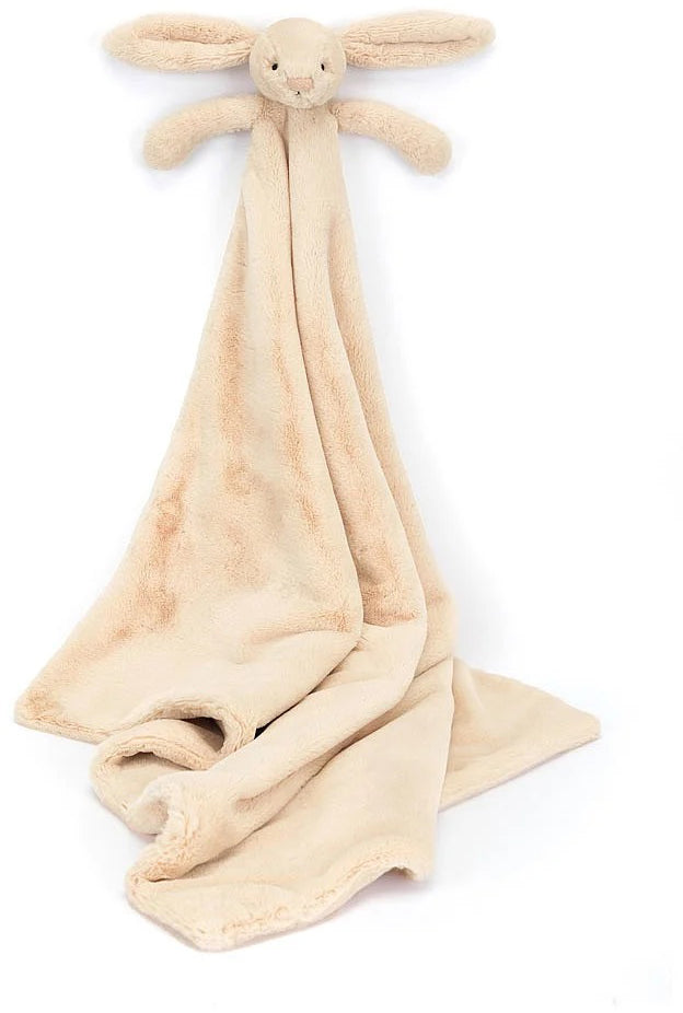 Jellycat Bashful Luxe Bunny Willow Blankie, 28"