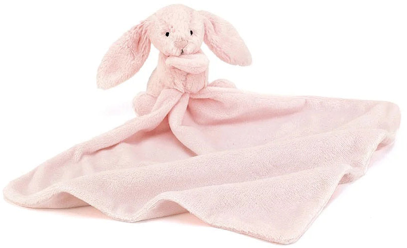 Jellycat Bashful Pink Bunny Soother, 13"