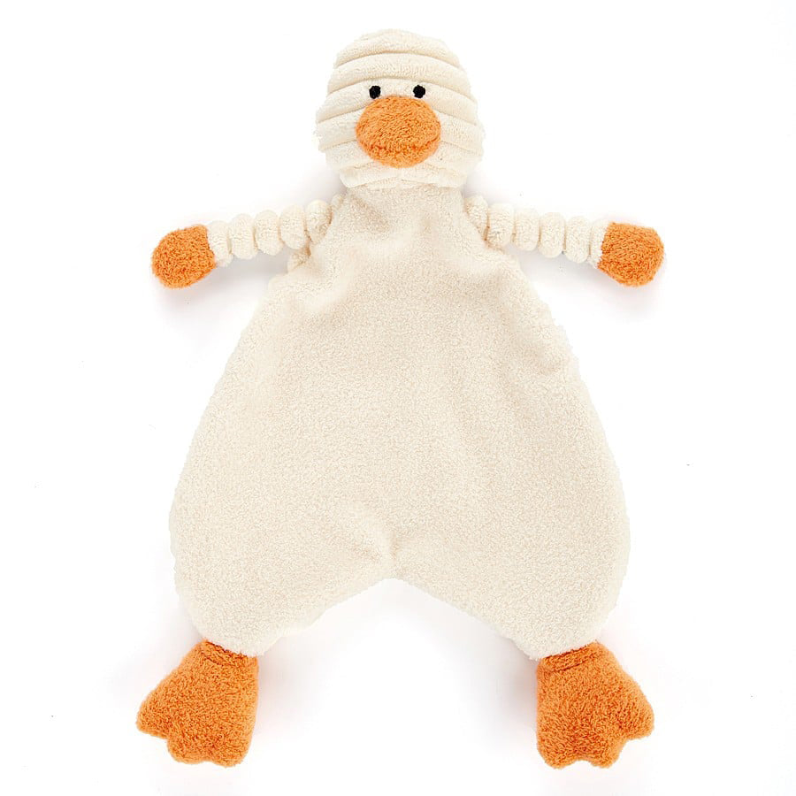 Jellycat Cordy Roy Baby Duckling Comforter, 9"