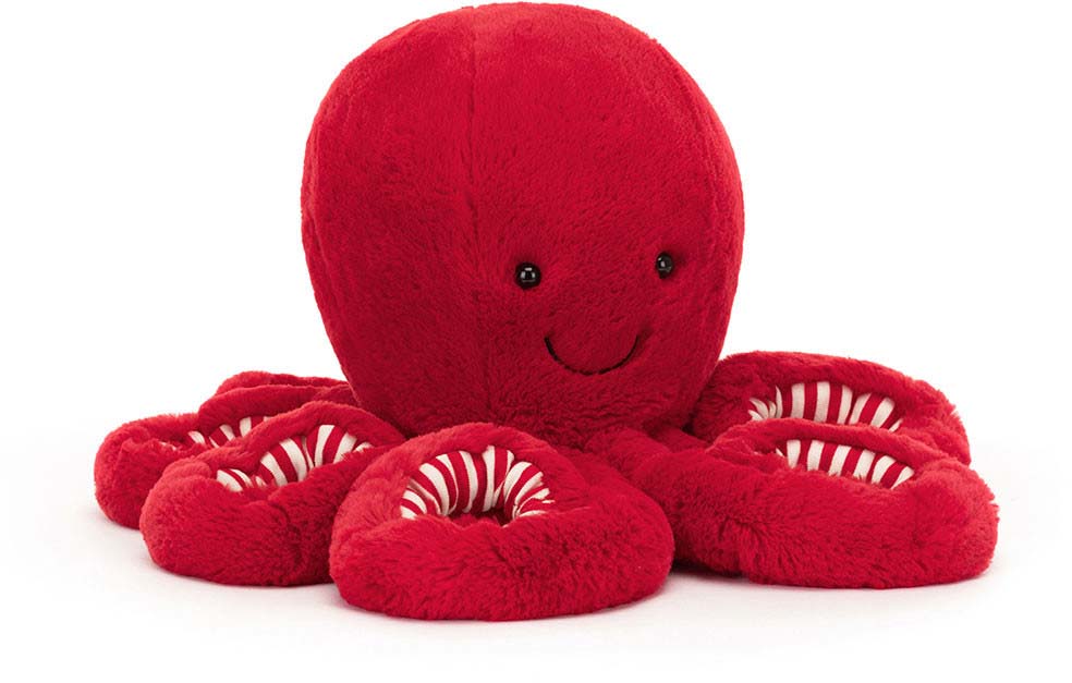 Jellycat Cranberry Octopus Large, 9"