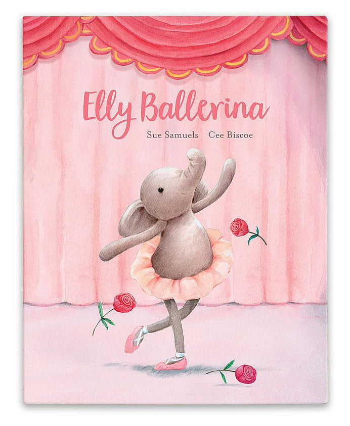 Jellycat Elly Ballerina Book