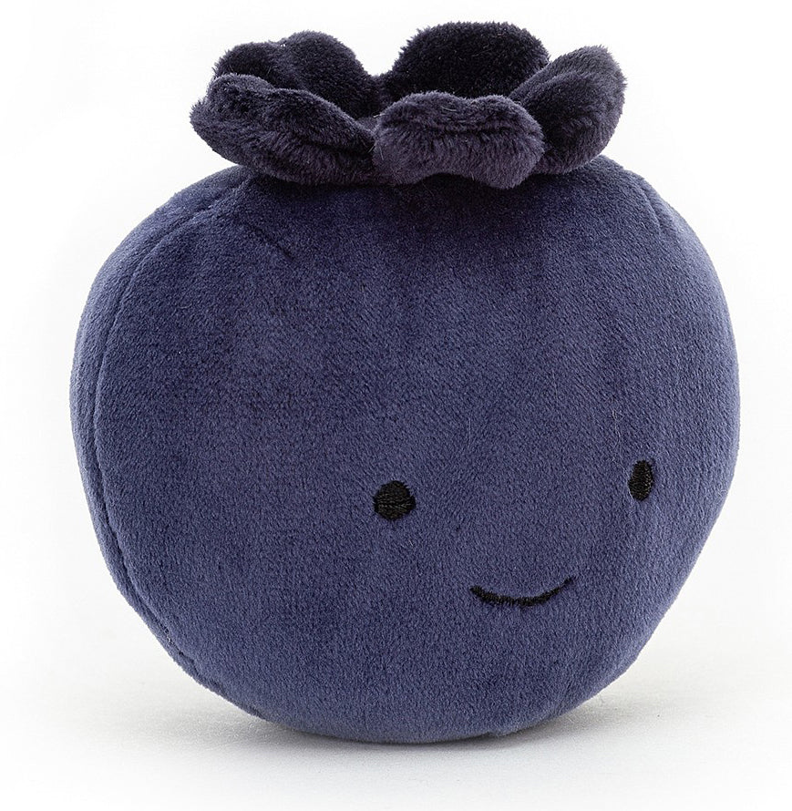 Jellycat Fabulous Fruit Blueberry, 4"