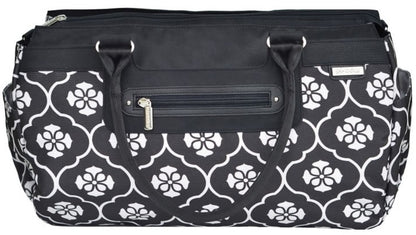 JJ Cole Parker Diaper Bag - Black Floret