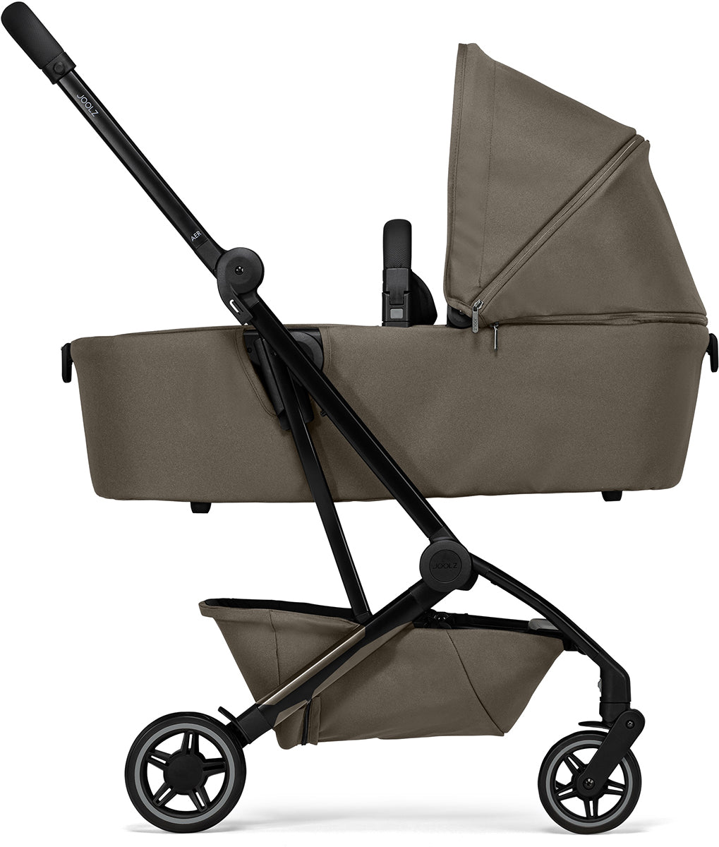 Joolz Aer+ Lightweight Compact Stroller + Bassinet Bundle - Hazel Brown