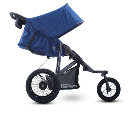 Joovy Zoom360 Ultralight Lightweight Performance Jogging Single Stroller - Blueberry