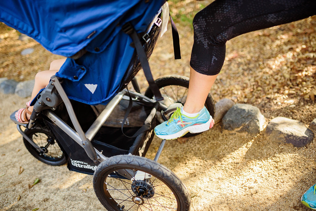 Joovy Zoom360 Ultralight Lightweight Performance Jogging Single Stroller - Blueberry