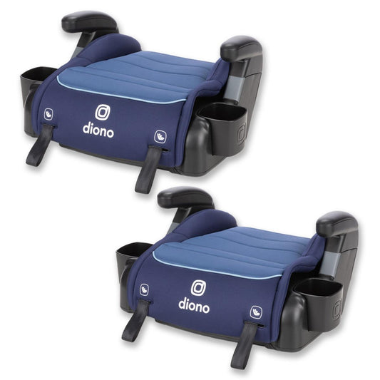 Diono Connect3 RXT Backless Booster Car Seat (Latch), 2 Pack - Blue Surgeâ