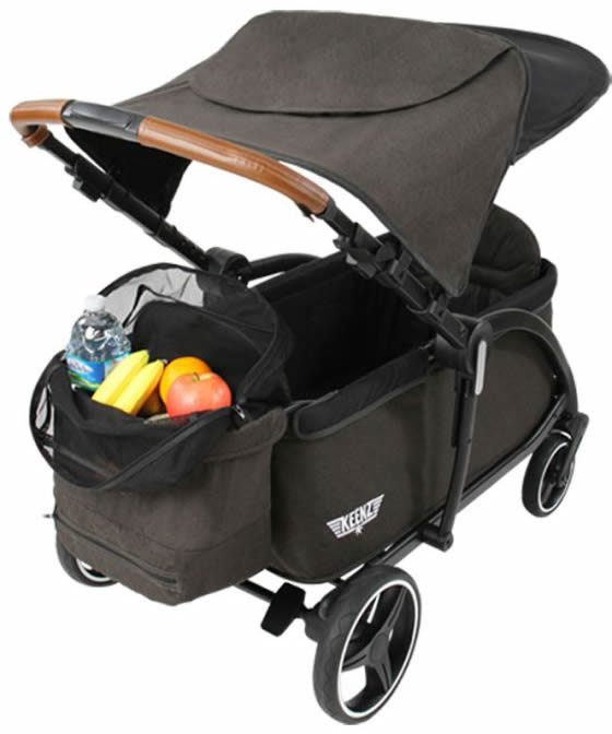 Keenz Class Stroller Wagon - Black