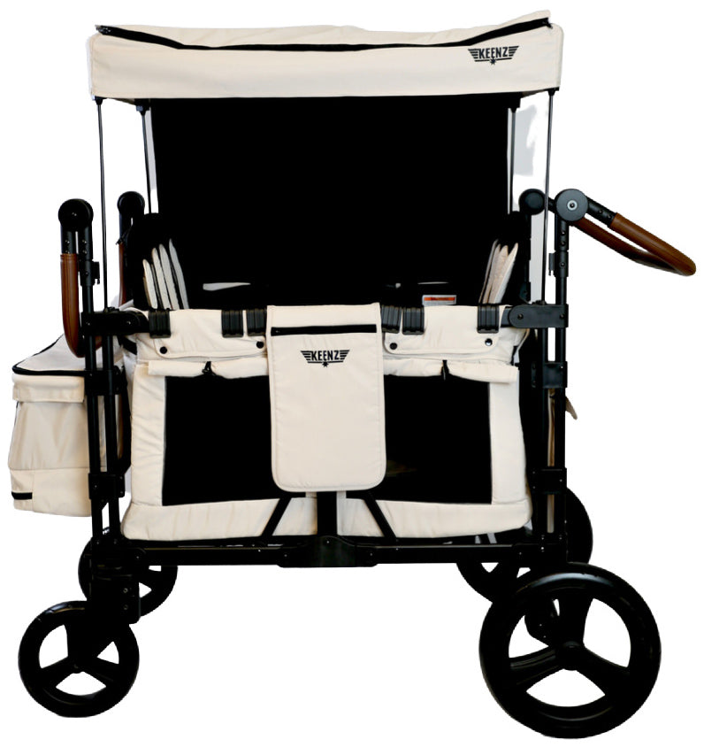 Keenz XC+ 2.0 (4 Seater) Stroller Wagon - Cream