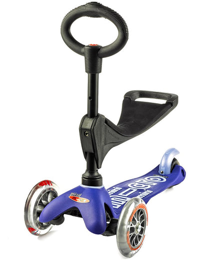 Micro Kickboard Micro Mini 3-in-1 Deluxe Scooter - Blue