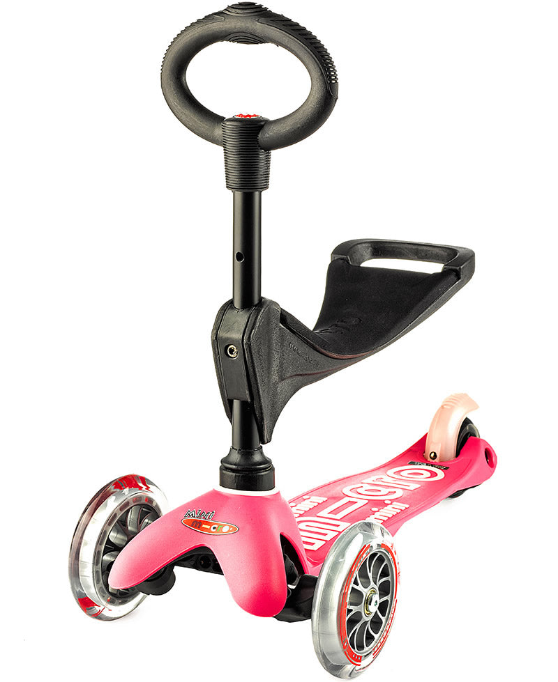 Micro Kickboard Micro Mini 3-in-1 Deluxe Scooter - Pink