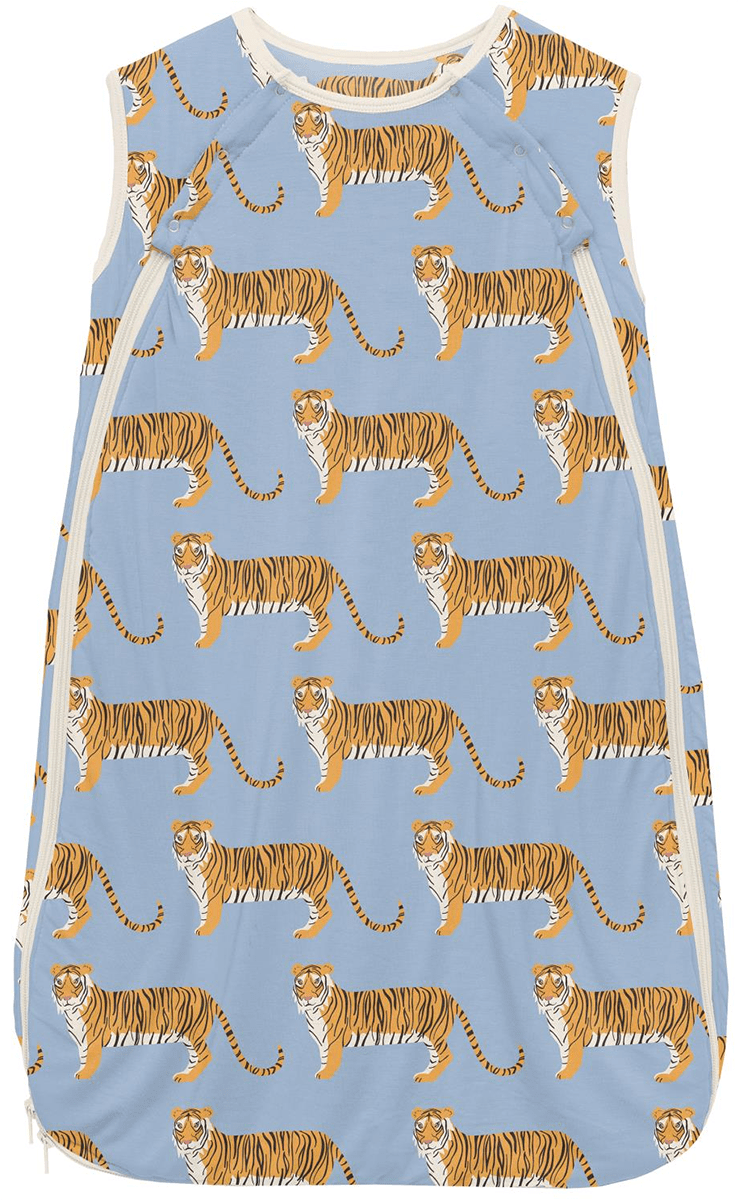 KicKee Pants Light Fill Fluffle Sleeping Bag - Pond Tiger, 0-6 Months