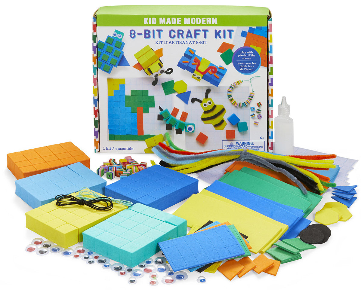 Kid Made Modern 8-Bit Craft Kit