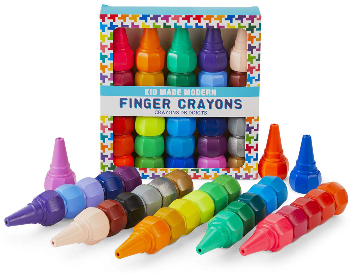 Kid Made Modern Finger Crayons (Set of 30)