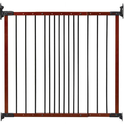 KidCo Angle Mount Designer Safeway Wall Mounted Baby Safety Gate - Cherry