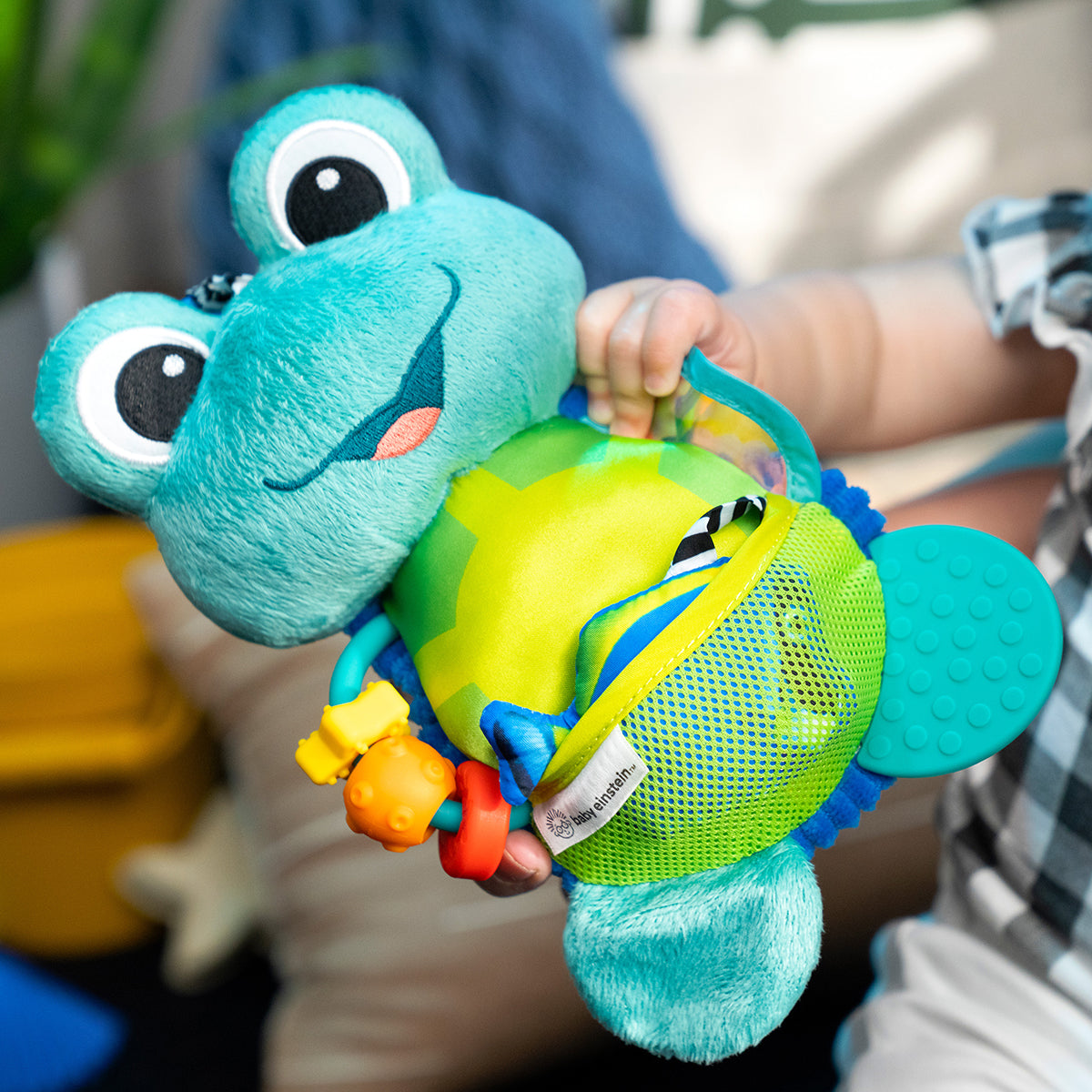 Kids2 Baby Einstein Neptune's Sensory Sidekick Activity Plush Toy