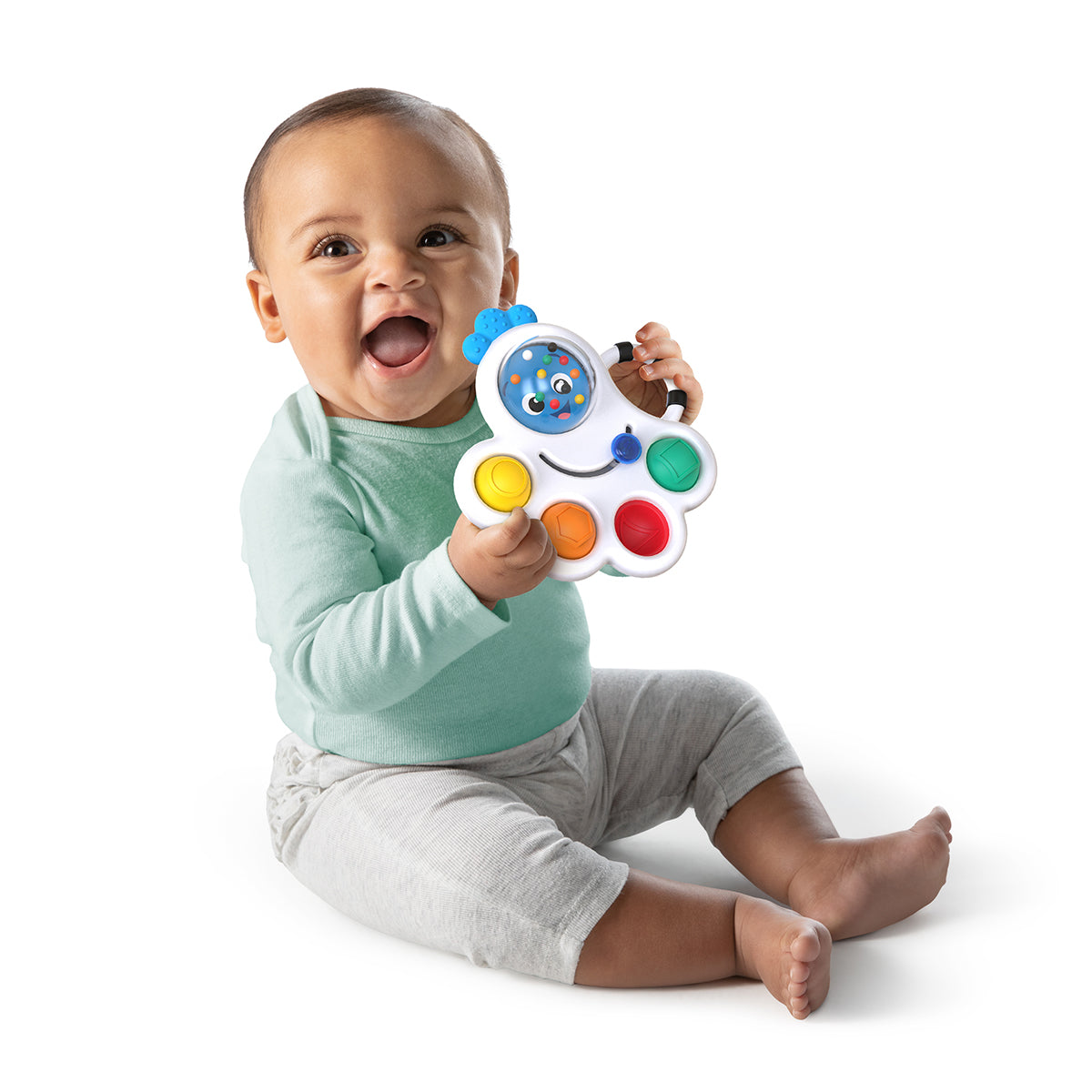 Kids2 Baby Einstein Opus's Shape Pops Sensory Rattle & Teether