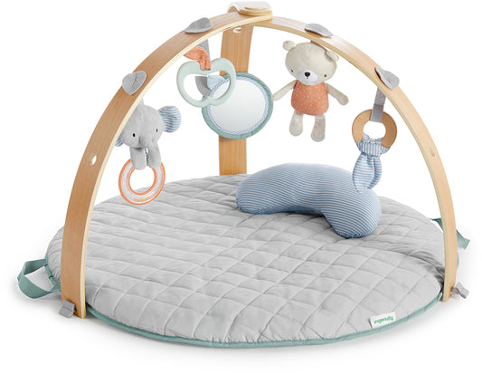 Kids2 Ingenuity Cozy Spot Reversible Duvet Activity Gym - Loamy