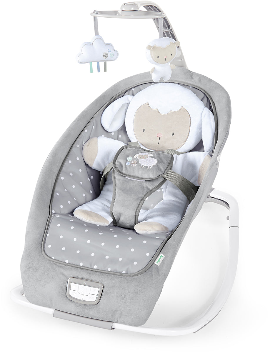 Kids2 Ingenuity Infant to Toddler Rocker and Baby Bouncer Seat - Cuddle Lamb