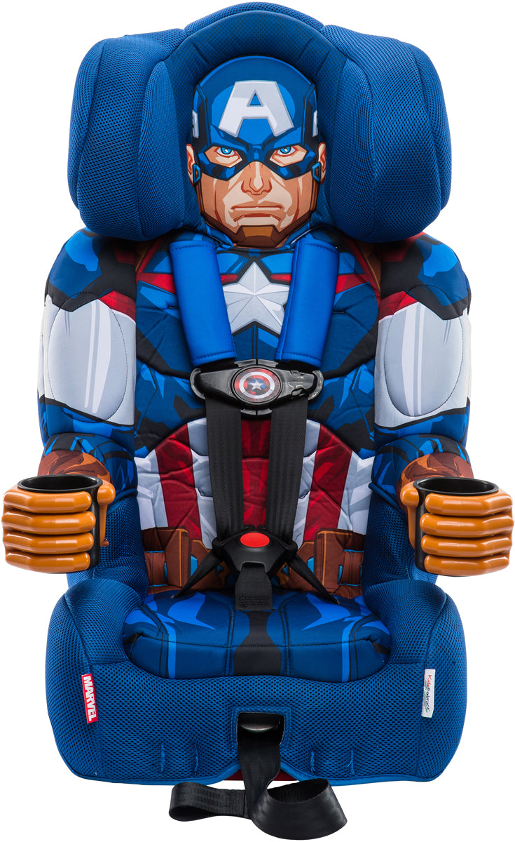 KidsEmbrace 2-in-1 Harness Booster Car Seat - Captain America