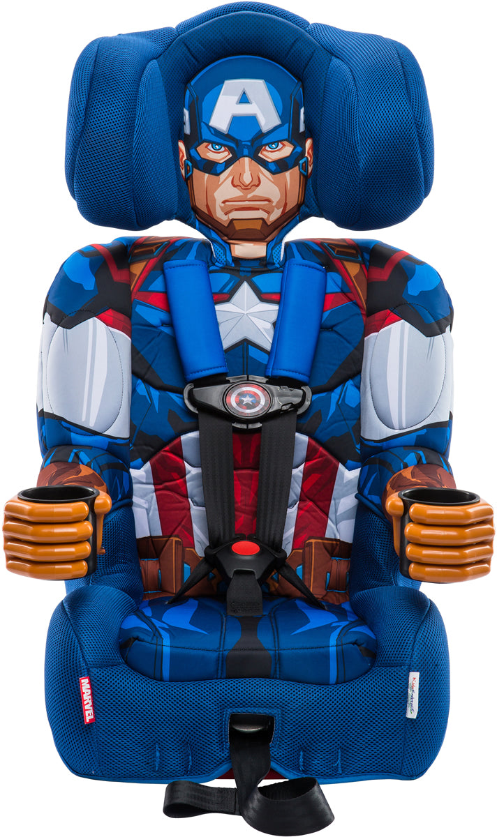 KidsEmbrace 2-in-1 Harness Booster Car Seat - Captain America