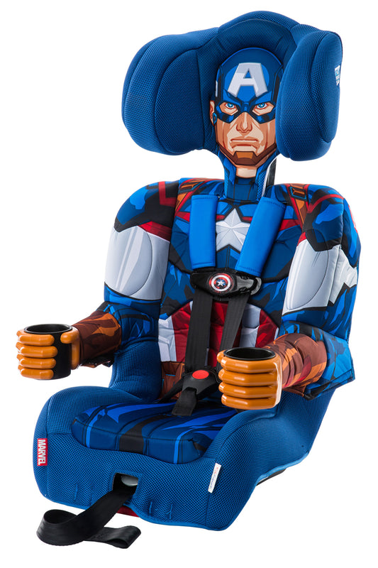 KidsEmbrace 2-in-1 Harness Booster Car Seat - Captain America