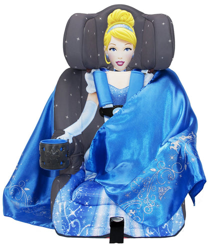 KidsEmbrace 2-in-1 Harness Booster Car Seat - Cinderella Platinum