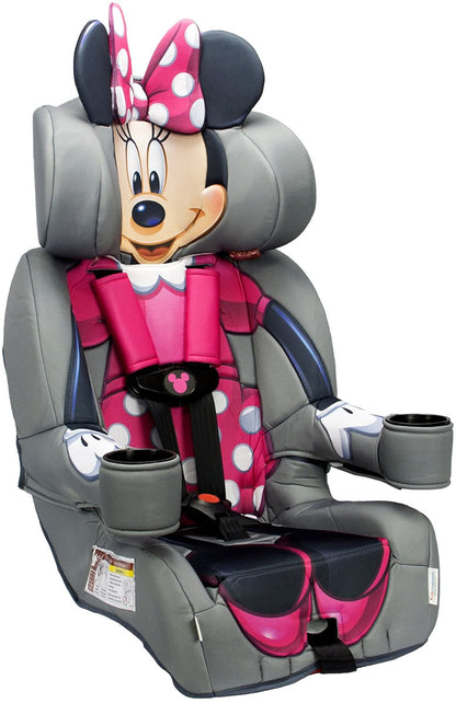 KidsEmbrace 2-in-1 Harness Booster Car Seat - Minnie Mouse