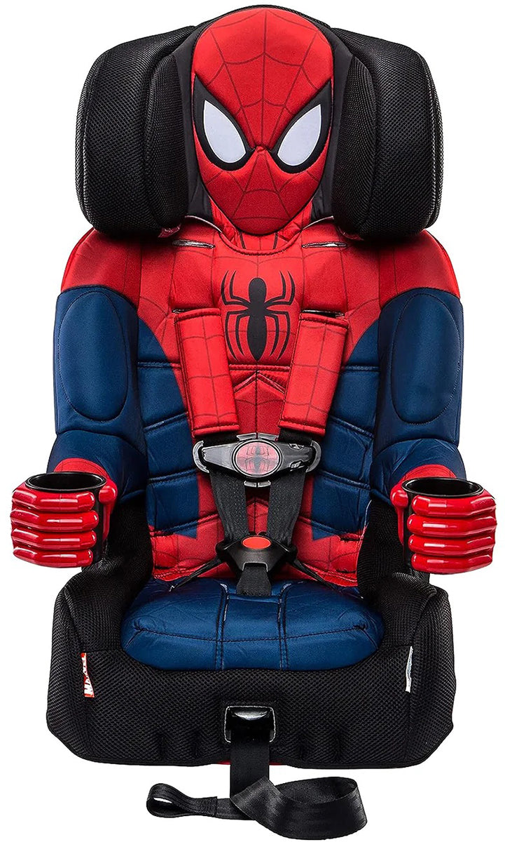 KidsEmbrace Harness Booster Car Seat - Ultimate Spider-Man, Black