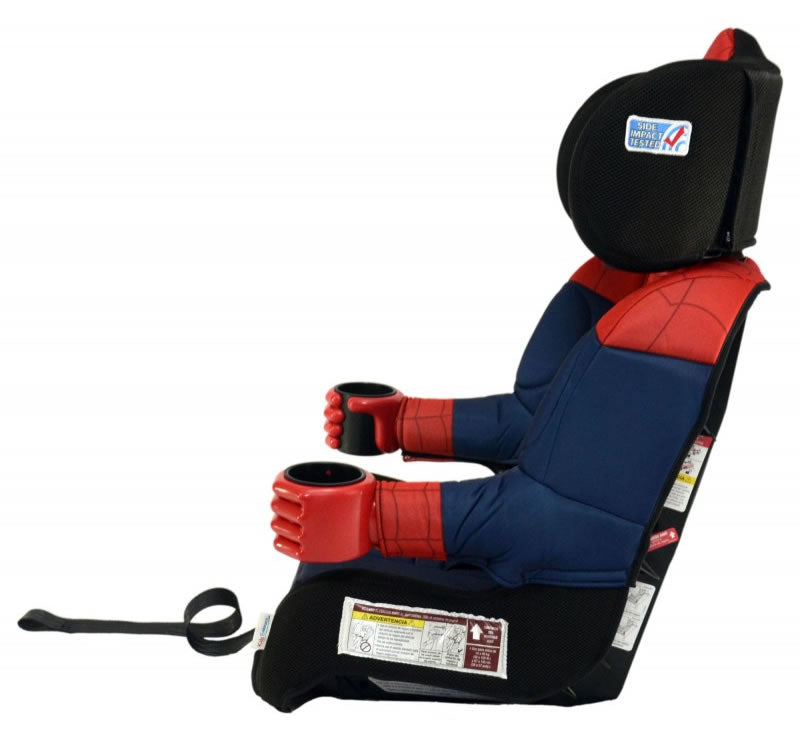 KidsEmbrace Harness Booster Car Seat - Ultimate Spider-Man, Black