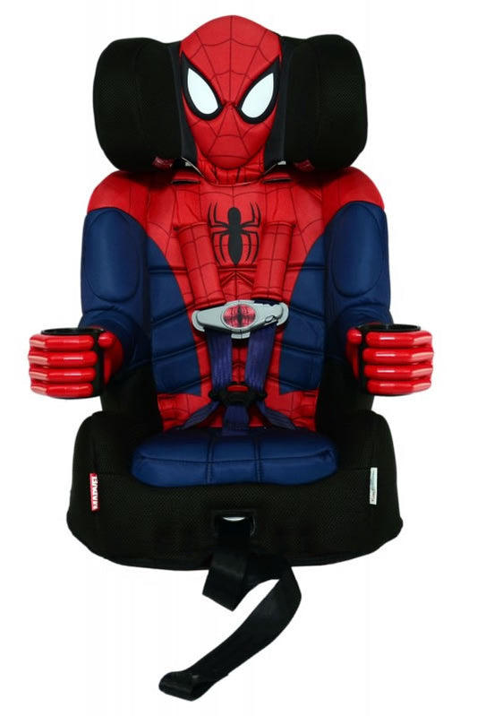 KidsEmbrace Harness Booster Car Seat - Ultimate Spider-Man, Black