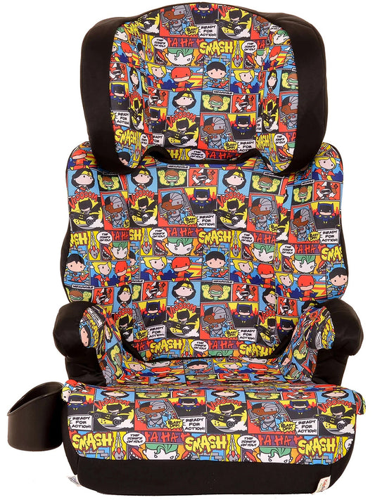 KidsEmbrace High Back Booster Car Seat - Justice League Chibi