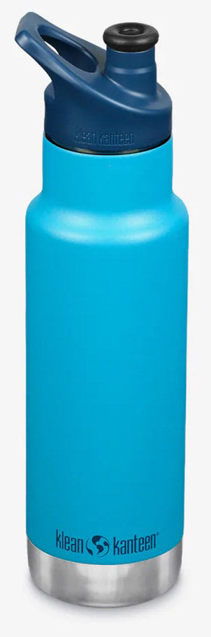 Klean Kanteen Kid Classic Insulated Stainless Steel Bottle, 12 oz - Hawaiian Ocean