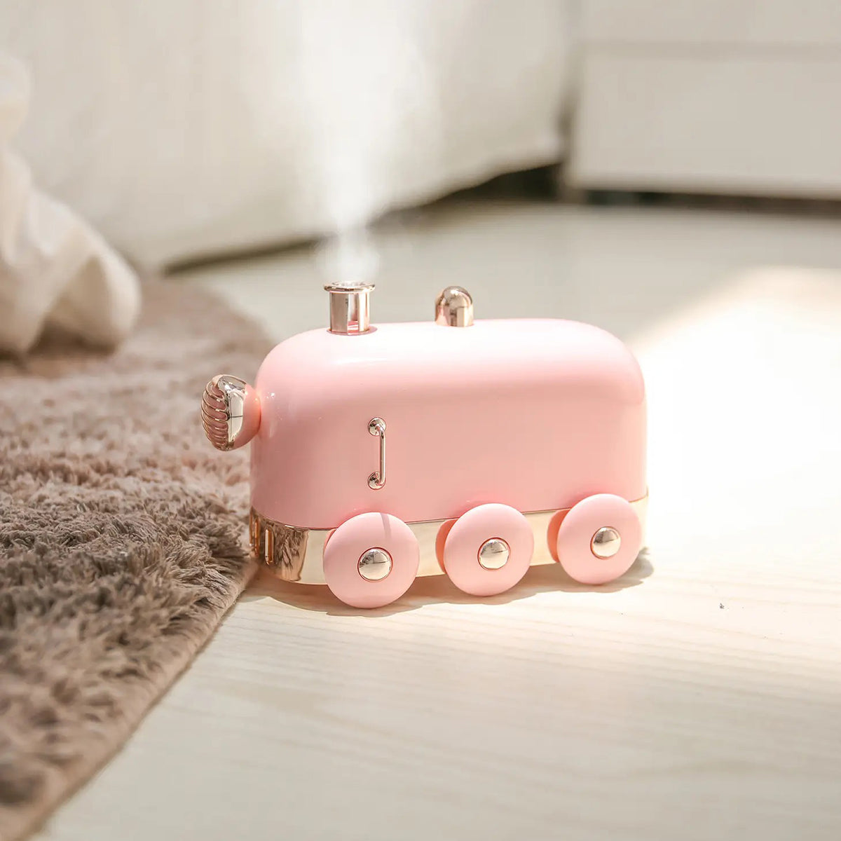 Kubbick Trozk Mini Train Humidifier - Pink