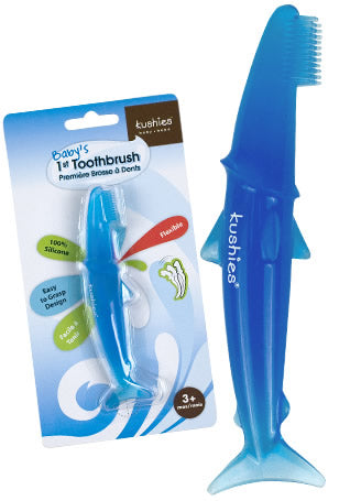 Kushies Baby's 1st Toothbrush - Blue