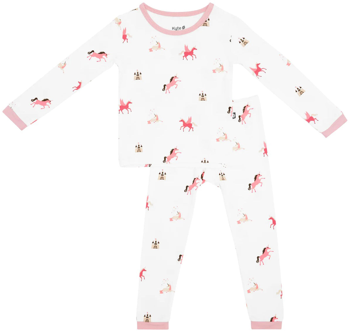 Kyte Baby Toddler Long Sleeve Pajama Set - Unicorn (18-24M)