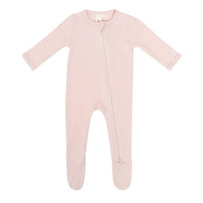 Kyte Baby Zippered Footie - Blush (0-3 months)